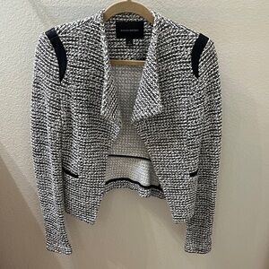 Banana Republic Monochrome Textured Blazer